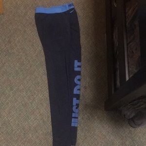 Dark blue Nike tights. Open to offers